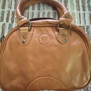 Wanderers Travel all leather purse